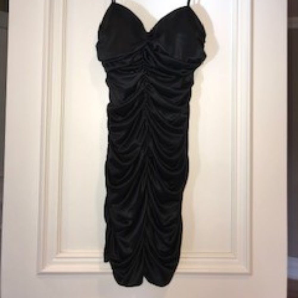 Slinky & Sexy black cocktail dress
